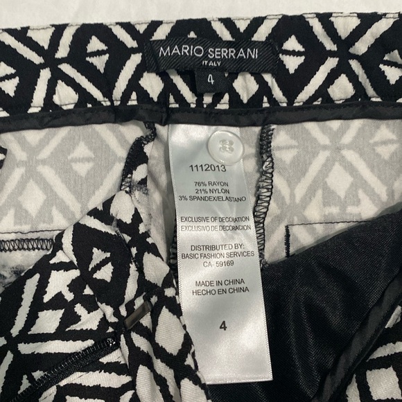 Mario Serrani Tribal prints shorts size 4 - Picture 2 of 8
